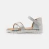 Friboo Holographic Leather - Sandalen - Silver