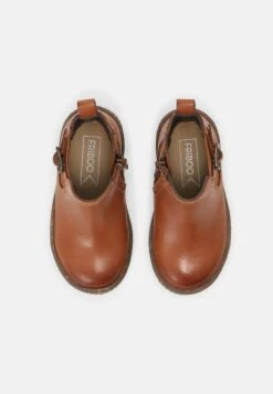 Friboo Leather Booties - Korte Laarzen - Cognac -Friboo Winkel 3add59ffbcfe41d780f40a2a798ed4e4