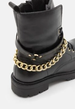 Friboo Leather Booties - Korte Laarzen - Black -Friboo Winkel 52f8c3f10fe8460188af3b6c0a4a075a