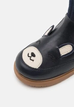 Friboo Leather - Snowboots- Dark Blue -Friboo Winkel 63c6886ea50e4c589fe02b48851d45d5