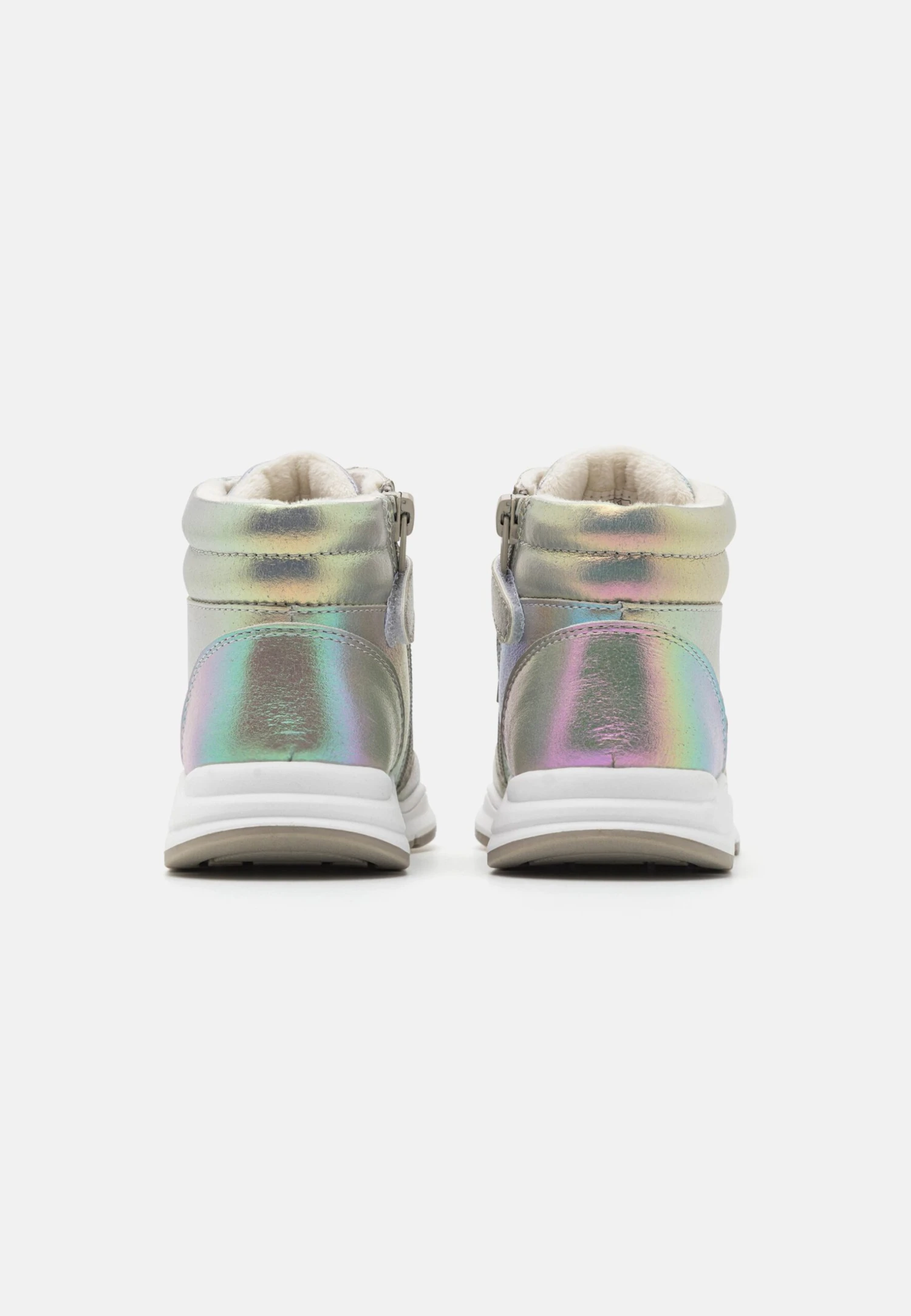 Friboo Sneakers Hoog - Silver-Coloured 3 Friboo Sneakers Hoog - Silver-Coloured - Afbeelding 3