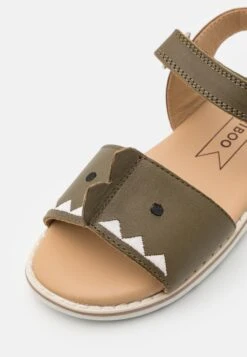 Friboo Leather - Sandalen - Khaki -Friboo Winkel 8400508f029247829ffd0debd2711784