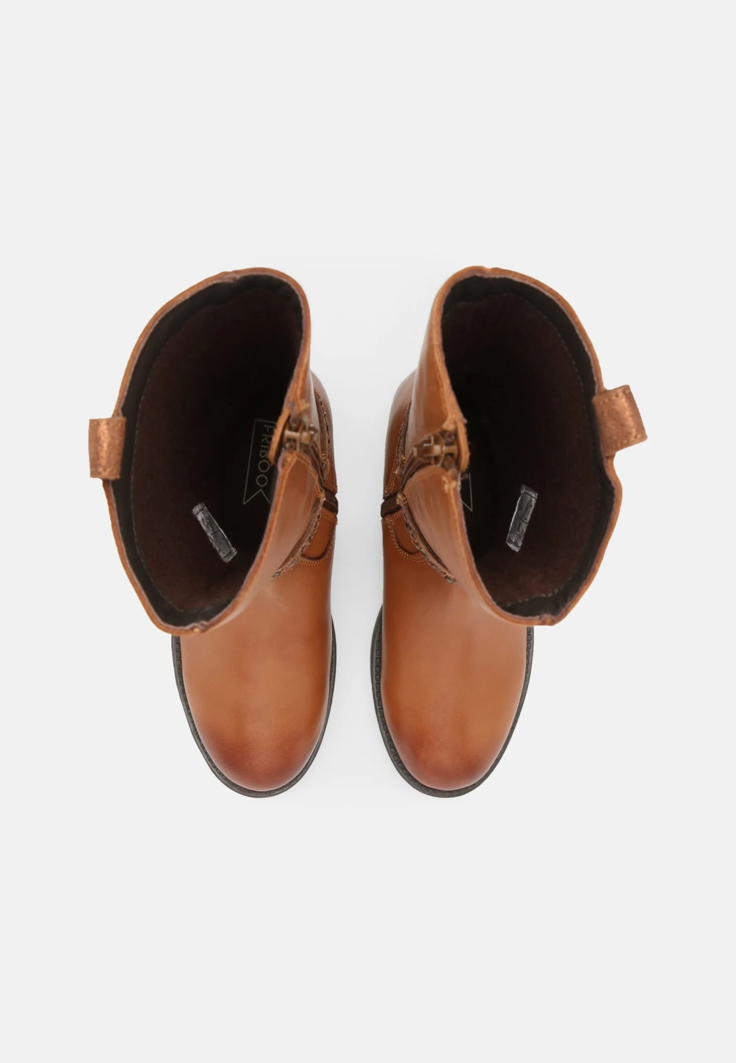 Friboo Cowboy-/Bikerlaarzen - Cognac 4 Friboo Cowboy-/Bikerlaarzen - Cognac - Afbeelding 4