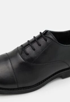 Friboo Leather - Veterschoenen - Black -Friboo Winkel ae77f2d70d3d41b480a3720c7e29fa9e
