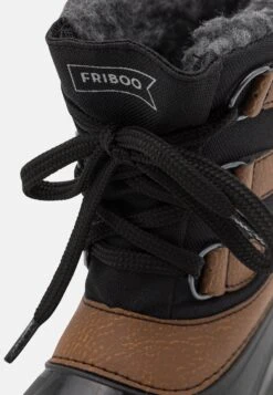 Friboo Snow Boots- Snowboots- Black/Brown -Friboo Winkel bdc4ed4dd5ff496fbcdaa8ba33573ad2