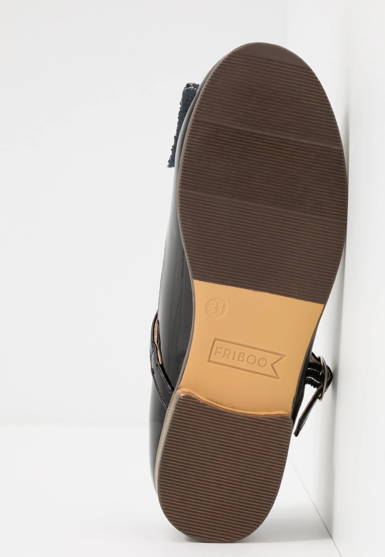 Friboo Ballerina'S Met Enkelbandjes - Black 6 Friboo Ballerina'S Met Enkelbandjes - Black - Afbeelding 6