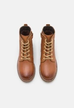 Friboo Leather - Veterboots - Cognac -Friboo Winkel c4f4175b60c347beab8f90cb6d448dba