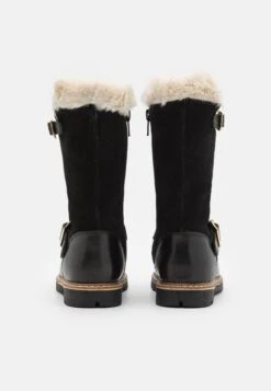 Friboo Leather - Snowboots- Black -Friboo Winkel d61da22700d8481b9fae9df3752eb4f4