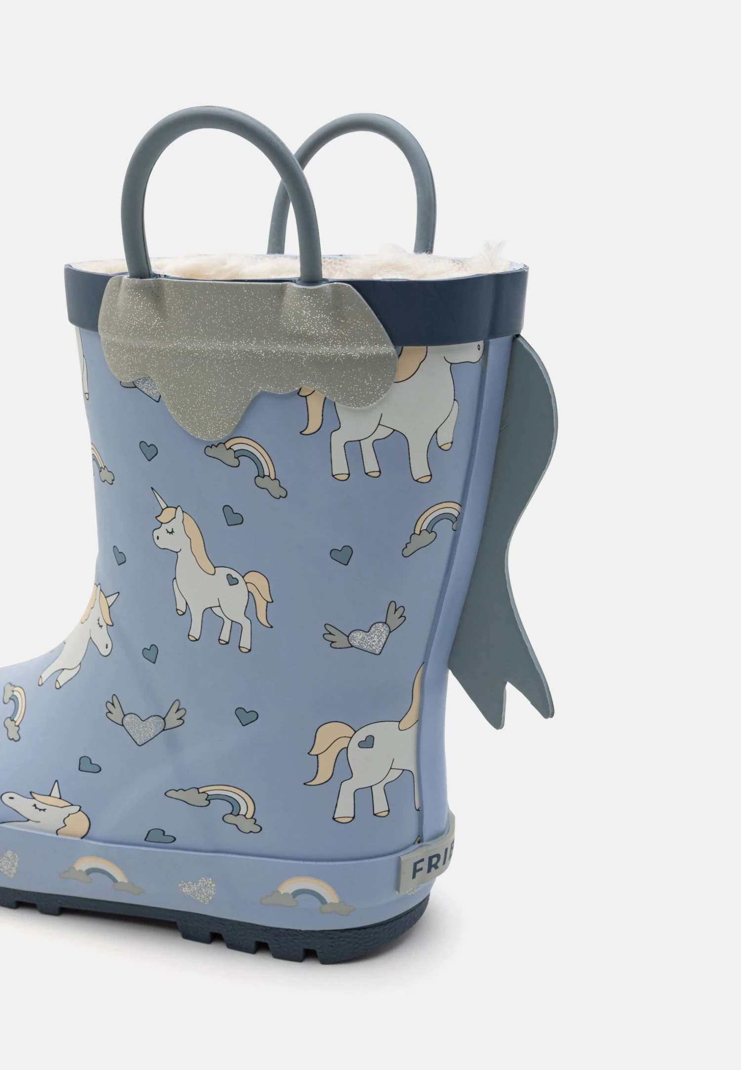 Friboo Regenlaarzen - Light Blue 6 Friboo Regenlaarzen - Light Blue - Afbeelding 6